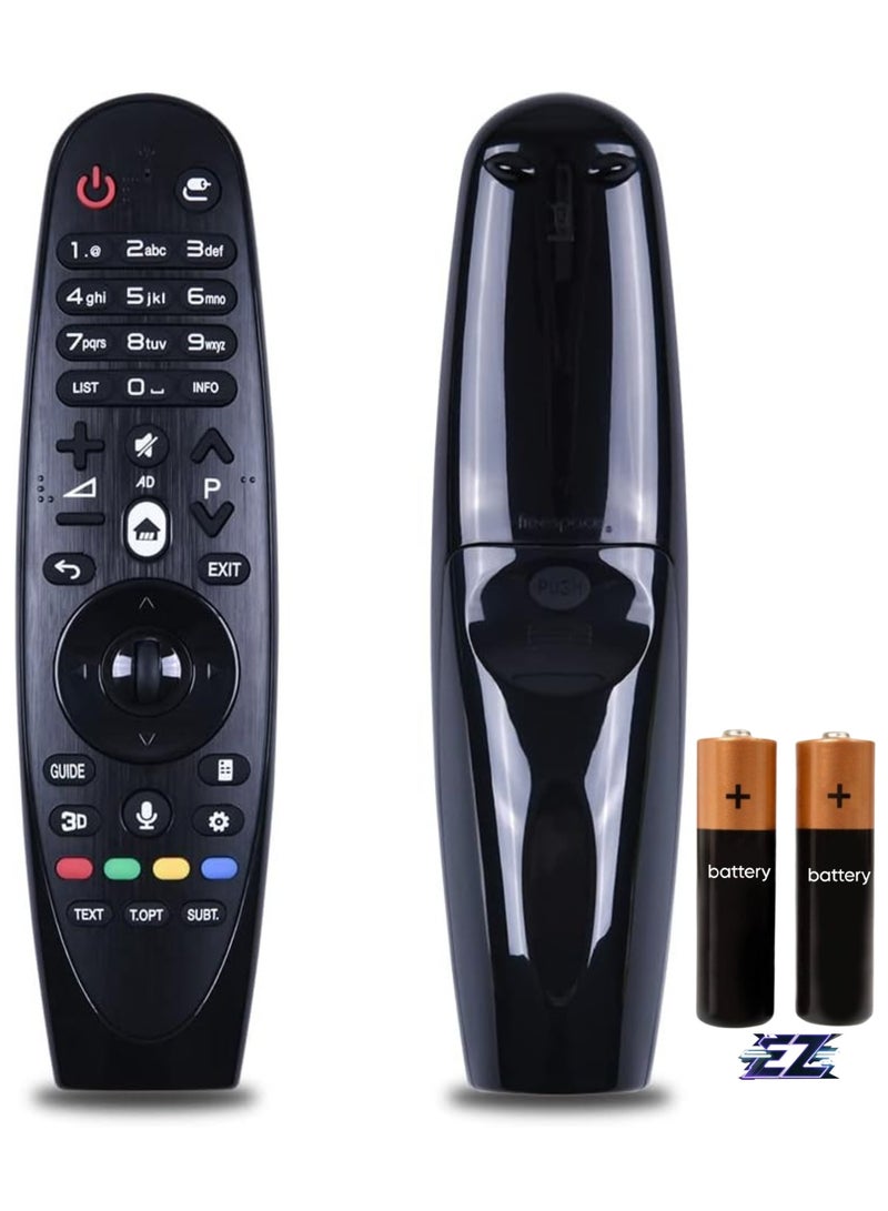 ELTRAZONE Replacement Remote Control AN-MR600 Compatible with LG Smart TV 2015 42LF652V 32LF652V 32LF630V 32LF65 32LF56 32LF62 32LF63 32LF6300 49LF6300 50LF6500 49LF6500 30V 49LF54 49UF67 No Voice Function with battery - Image 1