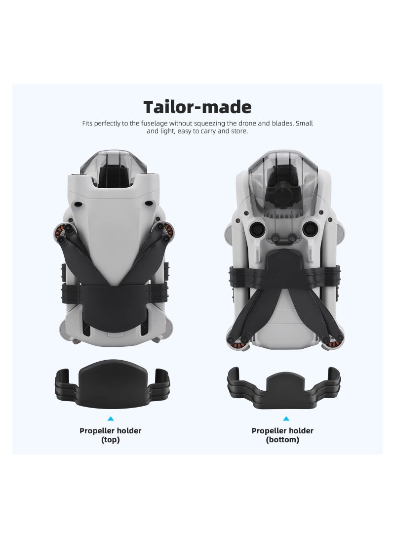SOLARAE Propeller Holder Strap for DJI Mini 3 Pro Drone - Image 2