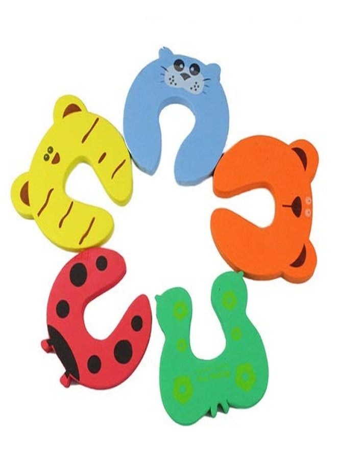 Nema NM Nema Cartoon Design Door Jammers for Baby Safety - Pack of Two - Image 1