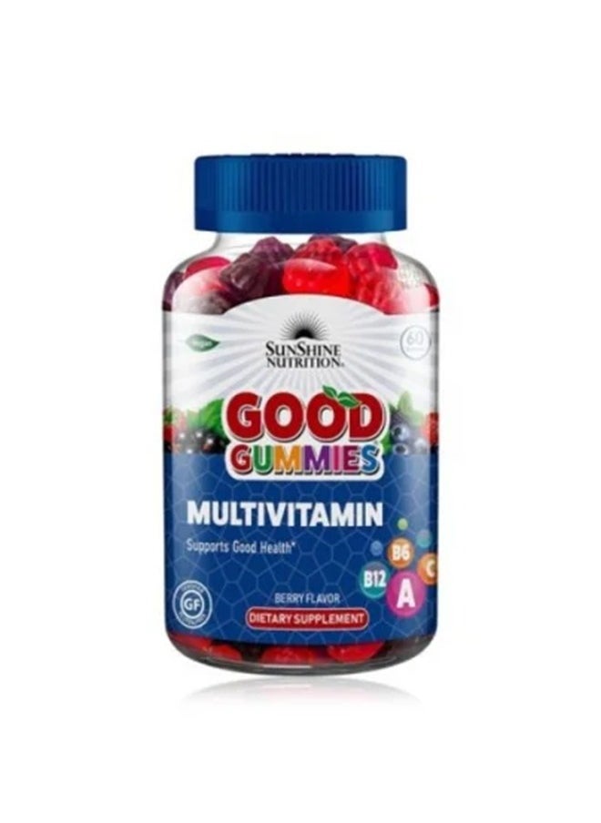 SUNSHINE NUTRITION - Good Gummies Multivitamins Gummies 60's 00244 - Image 1