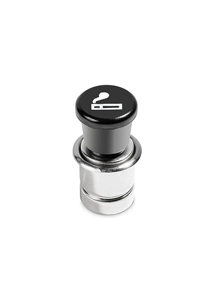 Reswish ESEWALAS PopOut Car Cigarette Lighter 12V Lighter Plug Auto Replacement Accessories Fits Most Vehicles Socket Metal Plastic Construction Cigarette Lighter - Image 1