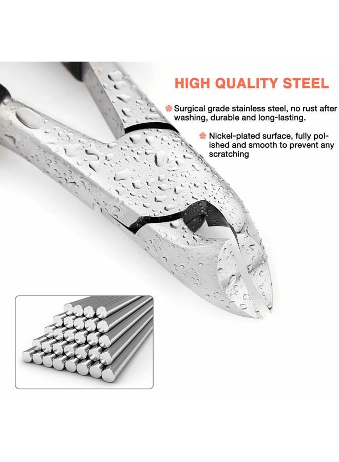 BEZOX Precision Toenail Clippers for Thick and Ingrown Toenails with Metal Box - Image 4