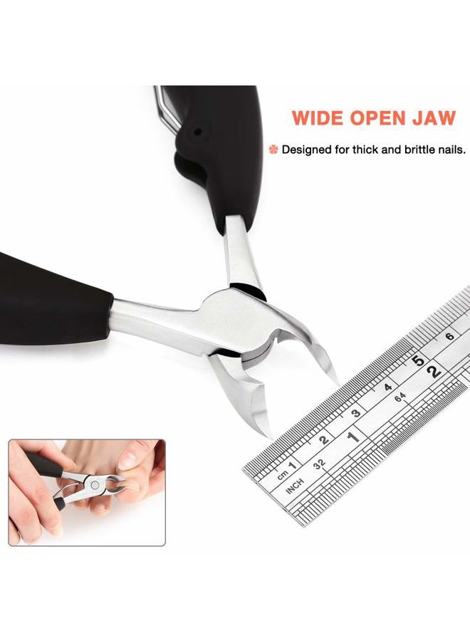 BEZOX Precision Toenail Clippers for Thick and Ingrown Toenails with Metal Box - Image 5