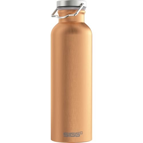 Sigg - Metal Water Bottle - Original - Made in Switzerland - Lightweight - BPA-Free - Carbonated Drinks - 25 Oz - Image 1