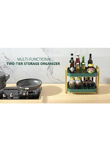 Kitwe Kitwe Cup Storage Rack Double Layer Tea Cup Tray Storage Coffee Glass Mug Desktop Drain Storage Rack Organizer Kitchen 2  - Image 2