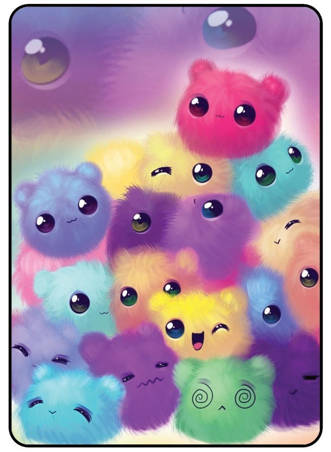 EYE CATCH Protective Case Cover For Apple iPad 6th Generation 9.7 Inch Cat Faces  - Image 1