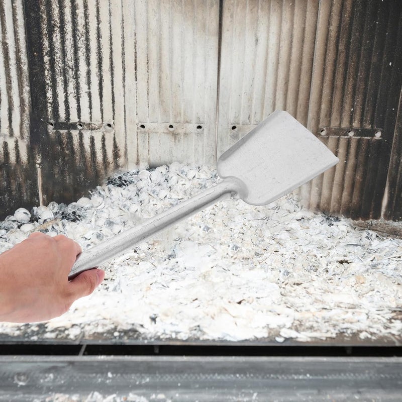 Alipis Long Handle Fireplace Shovel - Ash Scoop for Wood Stove, Fire Pit, and Indoor/Outdoor Use - Fireplace Tools for Easy Cleanup - Image 3