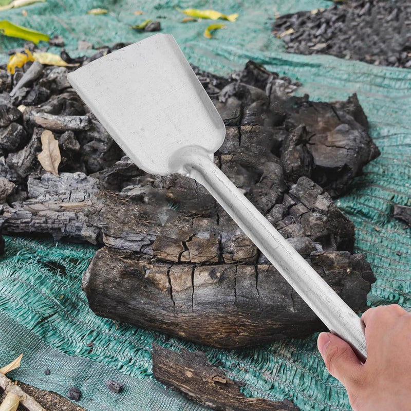 Alipis Long Handle Fireplace Shovel - Ash Scoop for Wood Stove, Fire Pit, and Indoor/Outdoor Use - Fireplace Tools for Easy Cleanup - Image 2