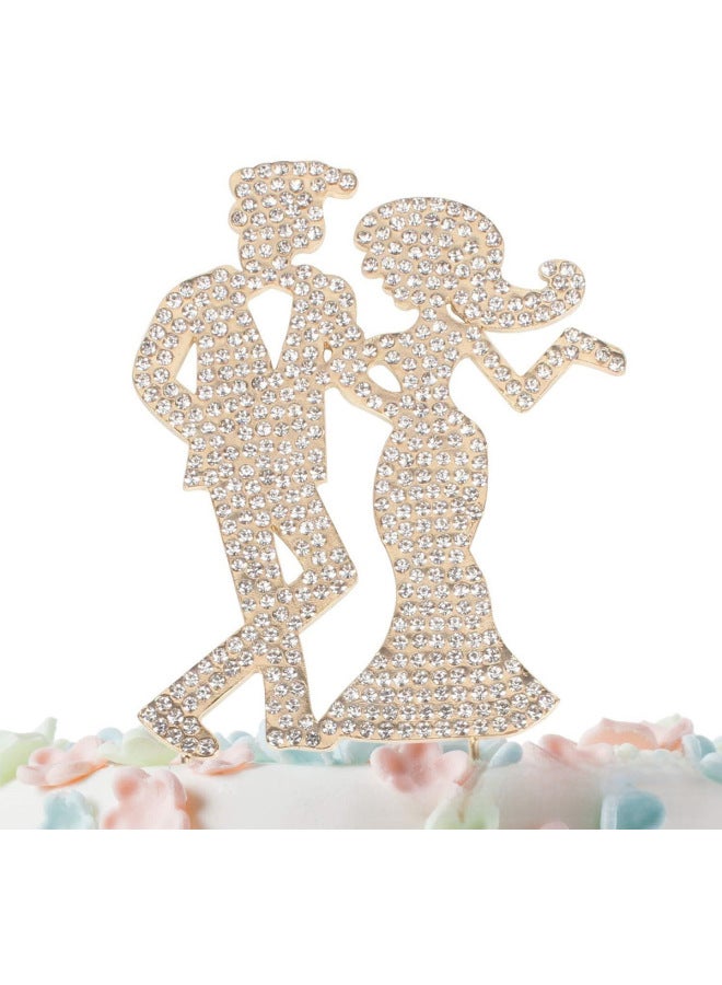 Spin Mr And Mrs Wedding Cake Insert Card Bride And New Love Wedding Wedding Cake Decoration Accessories - Image 3