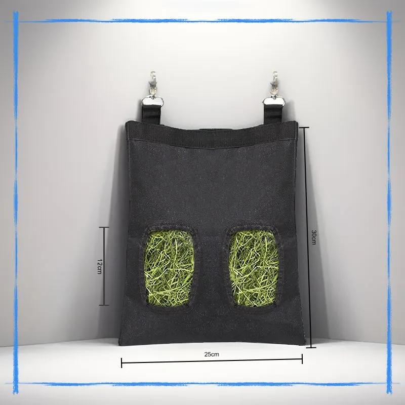 Pet hay bag rabbit hamster small pet hanging feeding bag Totoro guinea pig feeding bag - Image 3