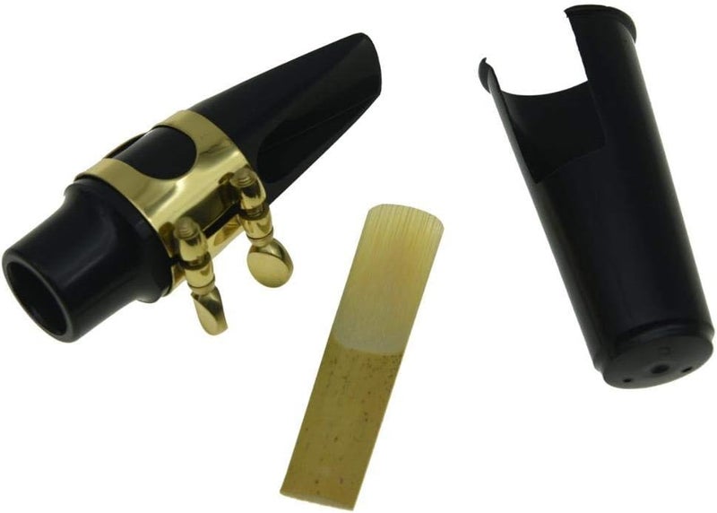 KAISH Tenor Saxophone Mouthpiece with Ligature, Reed and Plastic Cap - Image 3