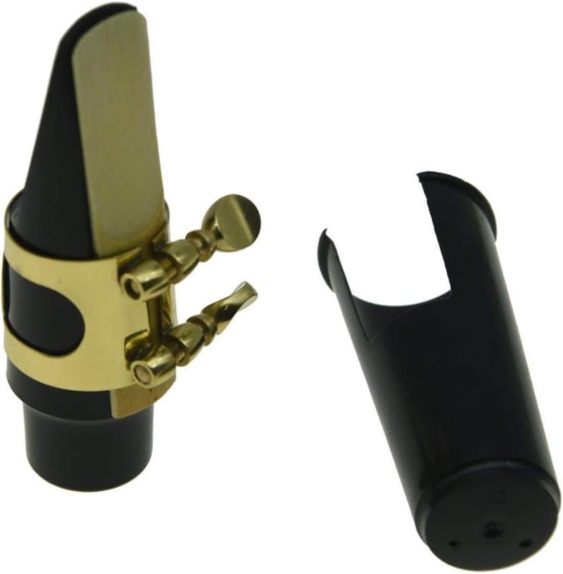KAISH Tenor Saxophone Mouthpiece with Ligature, Reed and Plastic Cap - Image 1