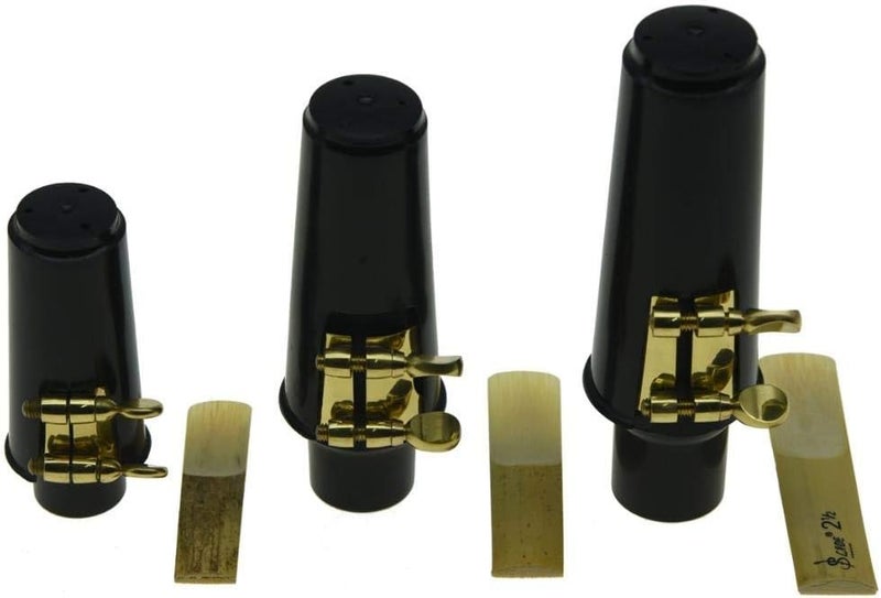 KAISH Tenor Saxophone Mouthpiece with Ligature, Reed and Plastic Cap - Image 4
