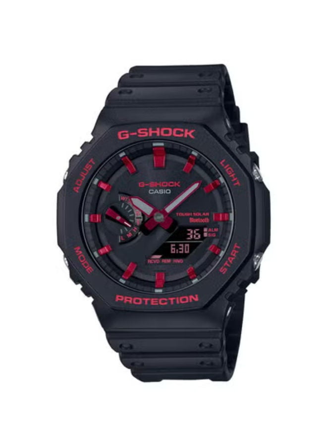 CASIO G_Shock Resin Analog+Digital Wrist Watch GA-B2100BNR-1ADR - Image 1