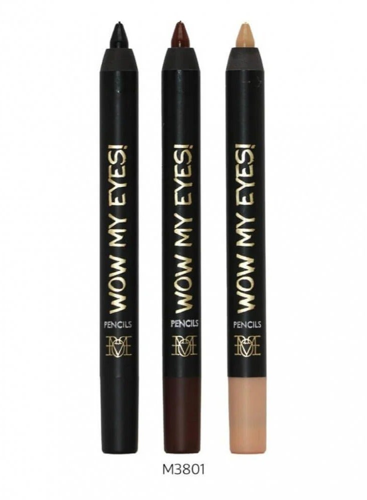 Oh My Eyes Eyeliner Pencil Set by Makeover22 - Image 1