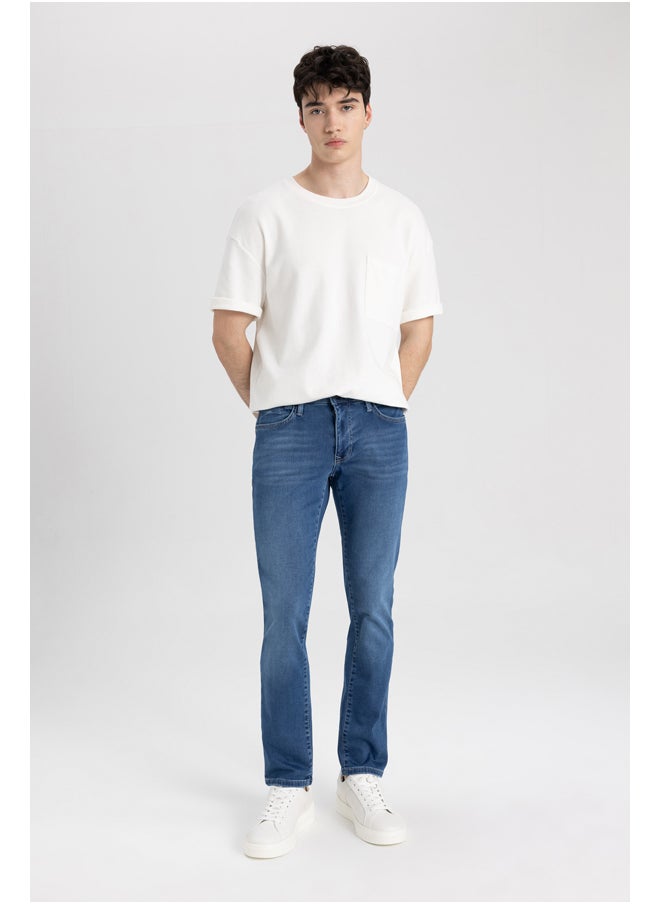 DeFacto - Man Slim Fit Denim Trousers - Image 1