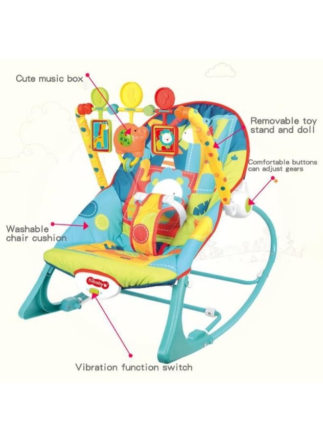 Tiibaby Dark Safari Infant-To-Toddler Rocker CODE /143 - Image 1