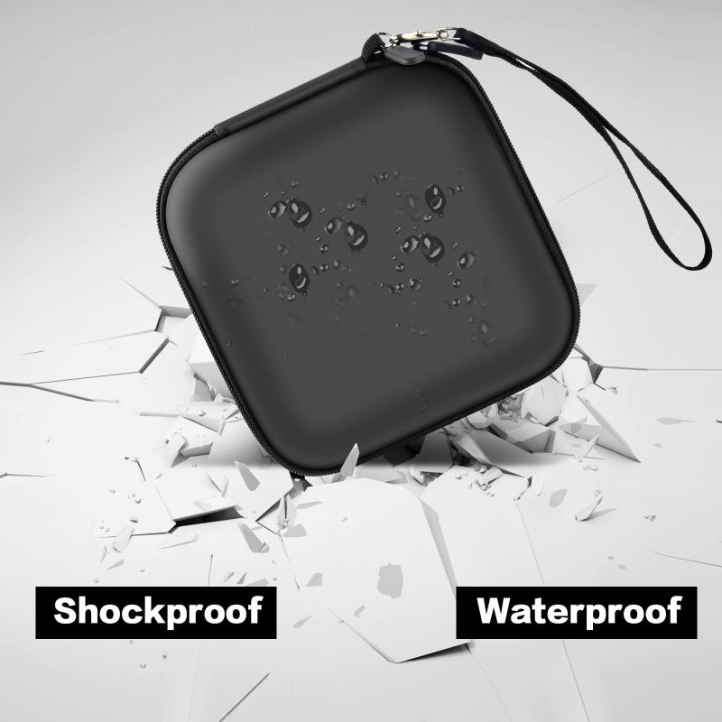 ANKHOH Portable CD Player Case, Travel Carrying Holder Storage for Walkman Discman with CD Earphone&Cable Accessories Storage, Compatible with Deluxe/HOTT/Gueray/GPX/Klim/ARAFUNA, Case Only - Image 5