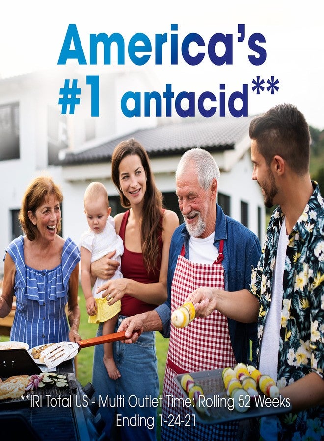 TUMS Ultra Strength Antacid Tablets for Chewable Heartburn Relief and Acid Indigestion Relief, Assorted Fruit - 160 Count - Image 3