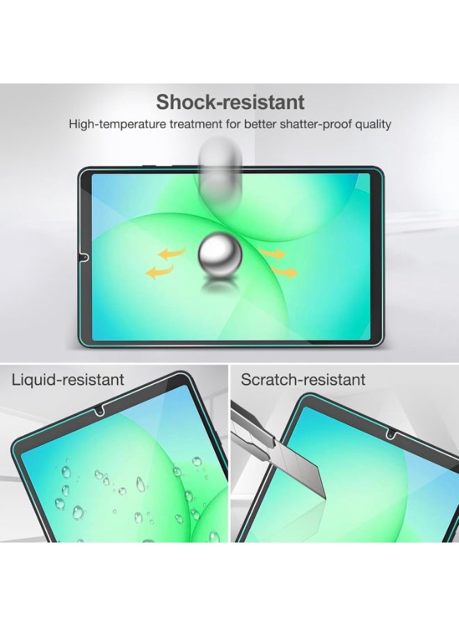 1Pcs Screen Protector for Galaxy Tab A11 / A9 8.7 Inch 2025/2023 Release, 9H Hardness Tempered Glass HD Clear Screen Film Guard for SM-X130/X135/X110/X115/X117 - Image 5