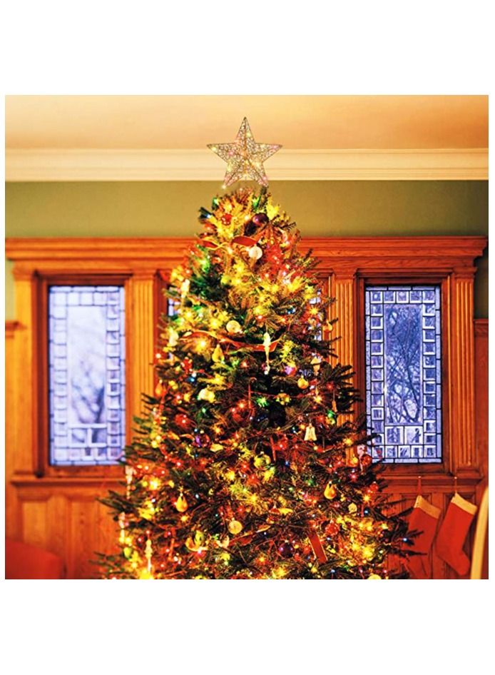 ACLIX Christmas Star Tree Top Gold Standard With Led Lights 20cm - Image 5