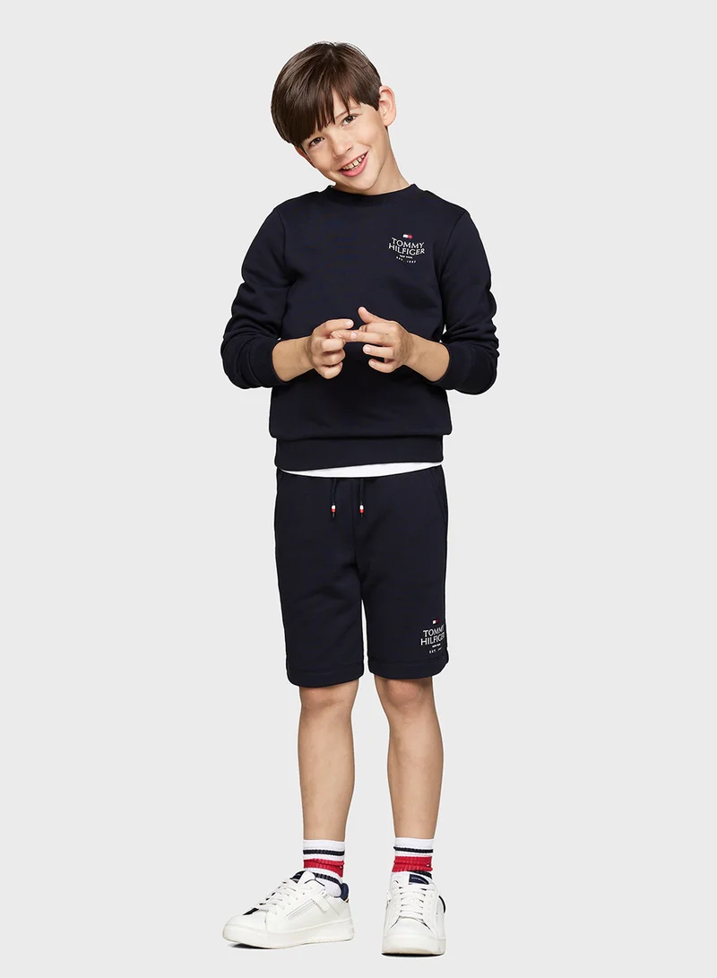 TOMMY HILFIGER Kids Logo Sweatshirt