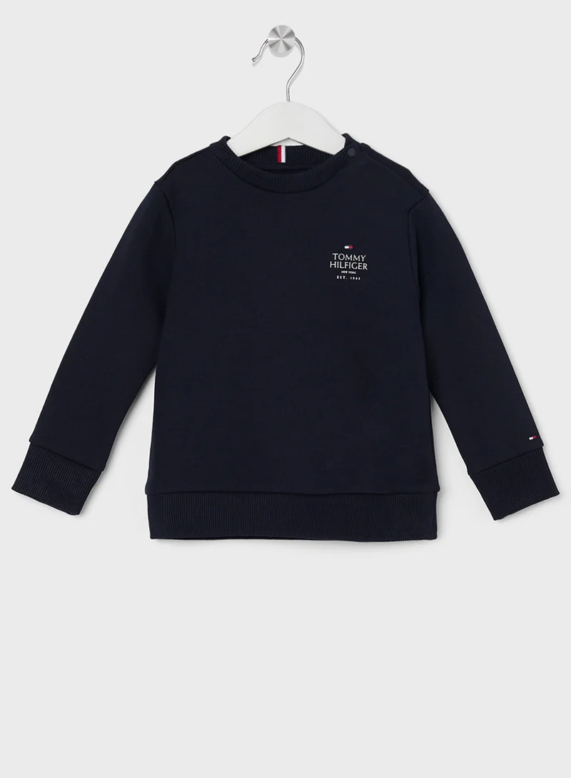 TOMMY HILFIGER Kids Logo Sweatshirt