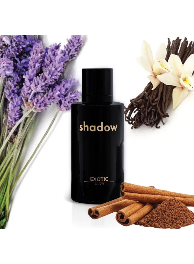 Exotic Scents Exotic Scents Shadow Eau de Parfume All-Time Fragrance, Long Lasting  - Image 2