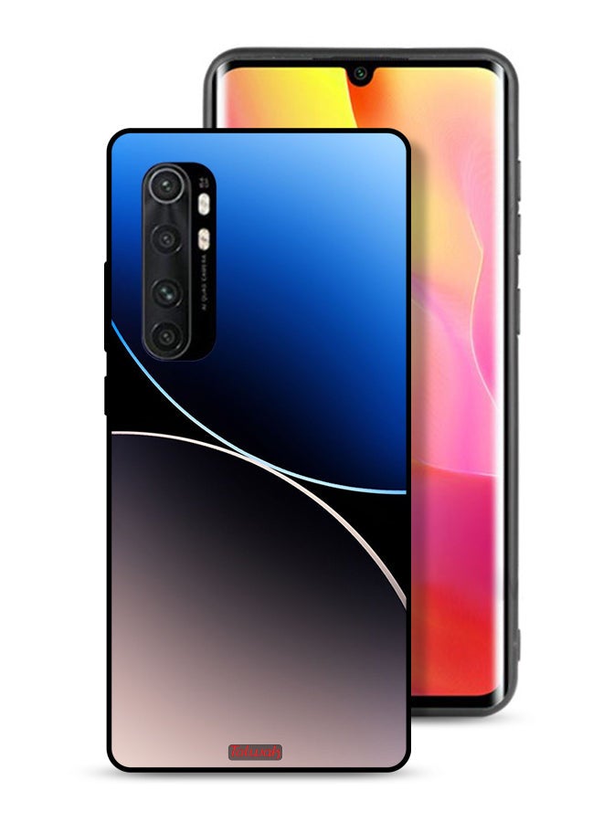 Tolwak غطاء حماية لهاتف Xiaomi Mi Note 10 Lite بنمط خطوط منحنية - Image 1