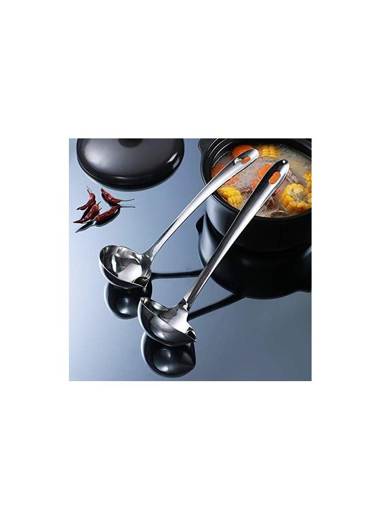 Stainless Steel Oil Soup Separator Spoon  - Image 1