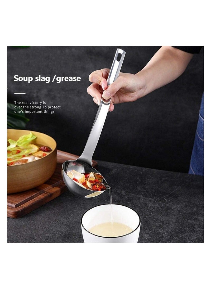 Stainless Steel Oil Soup Separator Spoon  - Image 5