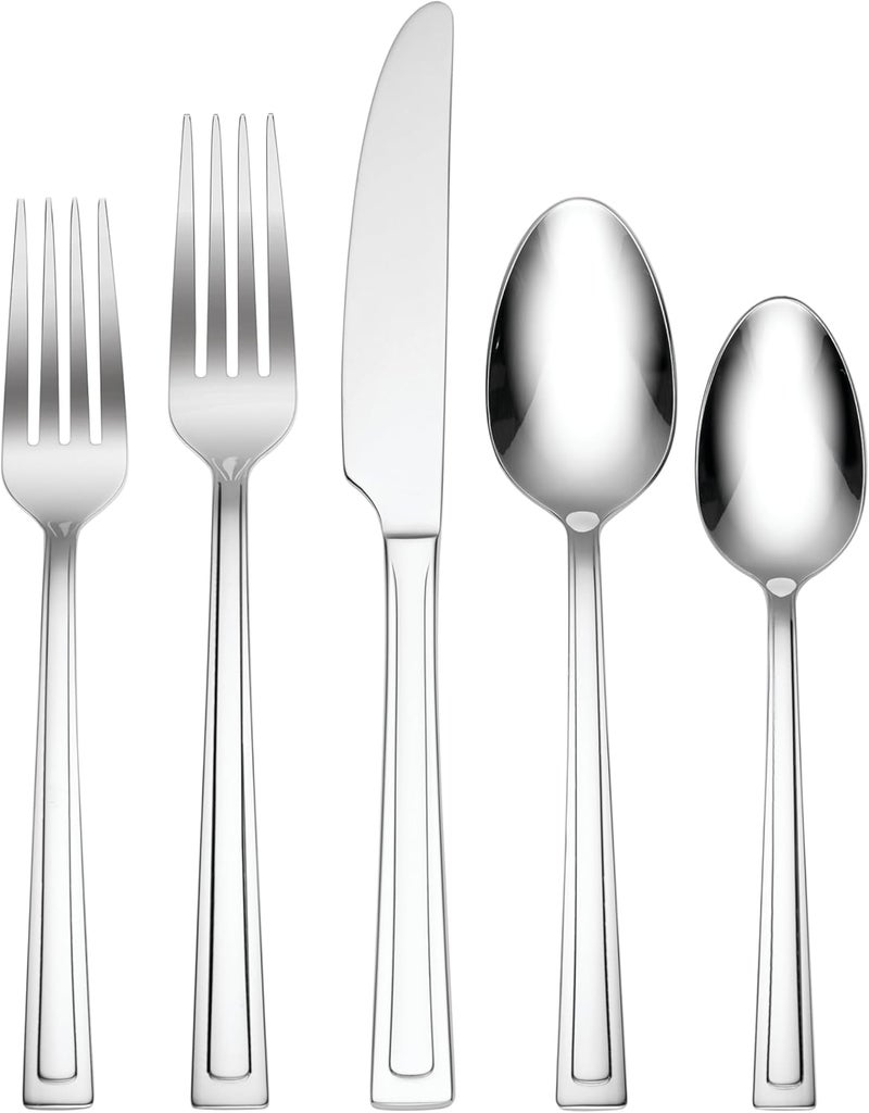 Hampton Forge Farmington 20 Piece Flatware Set 20PC FW STAINLESS