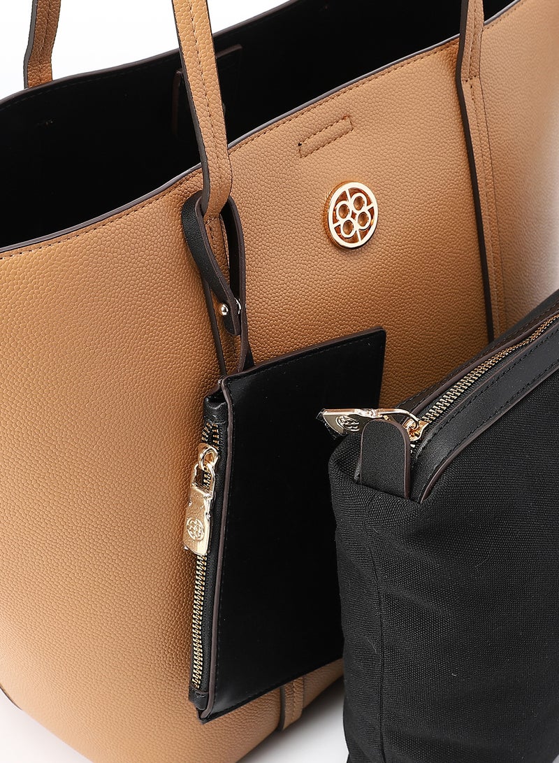 Dejavu Elegant Shoulder Bag-OYE-DJTX-002-Camel - Image 4