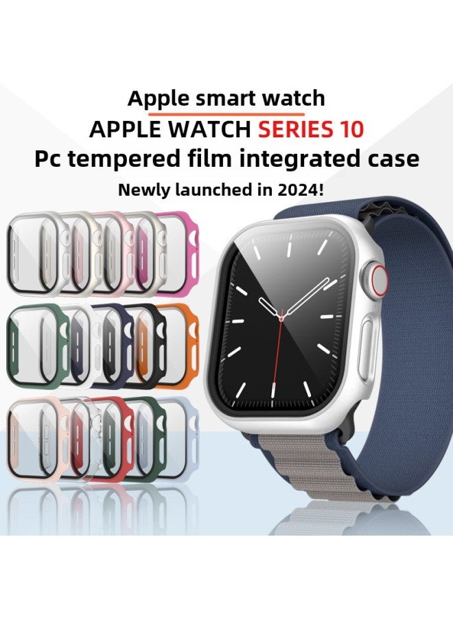 For Apple Pc All-in-one Shell Ten Generation Apple Smart Watch Samsung Protective Case S10 Smart Watch Protective Case-Color:Starlight Color-Dimensions:44mm