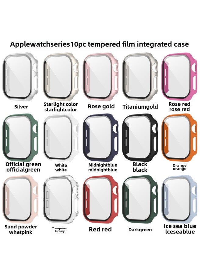 For Apple Pc All-in-one Shell Ten Generation Apple Smart Watch Samsung Protective Case S10 Smart Watch Protective Case-Color:Starlight Color-Dimensions:44mm