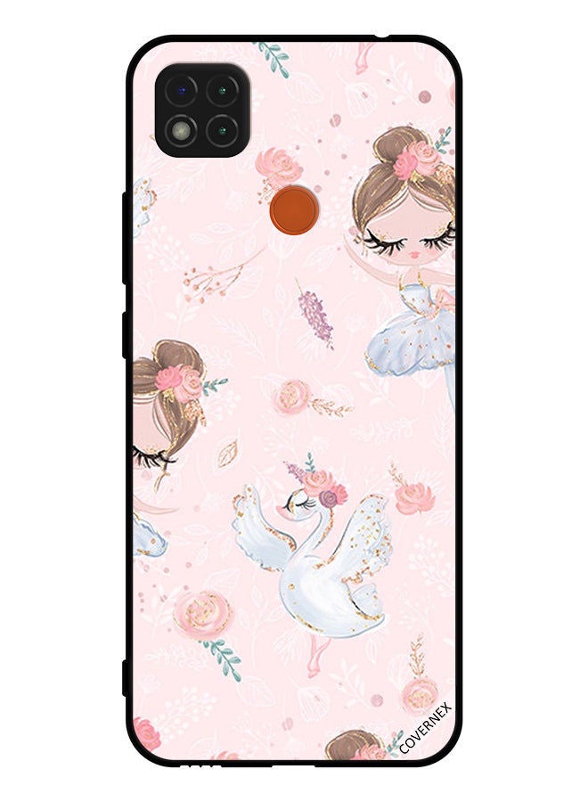 Covernex Protective Case Cover For Xiaomi Redmi 9C Dolly Girl And Flowers - Image 1