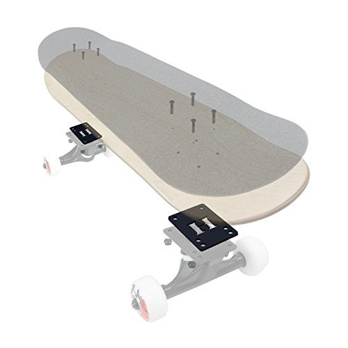 Dime Bag Hardware Dime Bag Skateboard 1/8 in Riser Pads (Black) - Image 5