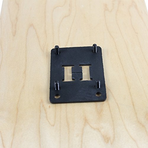 Dime Bag Hardware Dime Bag Skateboard 1/8 in Riser Pads (Black) - Image 2