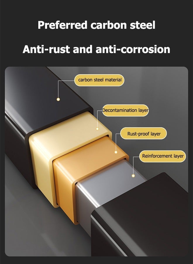JOYBOS رف أحذية، رف معدني لتخزين الأحذية، منظم أحذية للخزانة، المدخل، المرآب والممر، رفوف أحذية طويلة متينة - Image 5