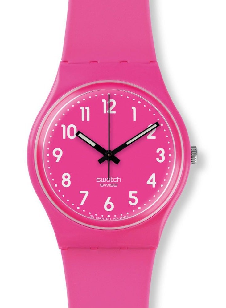 Unisex Dragon Fruit Soft Quartz Movement Water Resistant Wrist Watch - 34 Mm