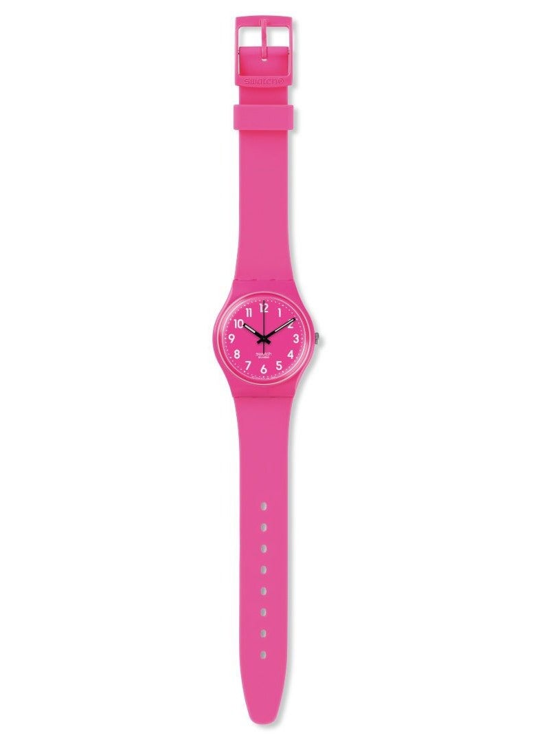 Unisex Dragon Fruit Soft Quartz Movement Water Resistant Wrist Watch - 34 Mm