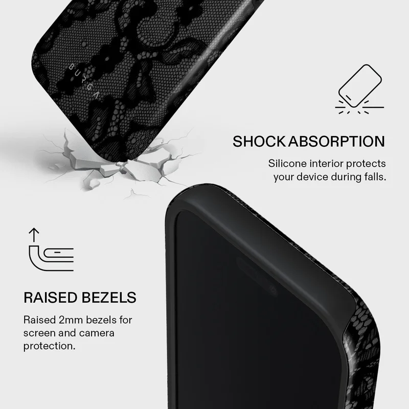 BURGA Burga iPhone 17 Pro Max Magnetic Premium Case Compatible with Hybrid Dual-Layer Hard Shell + Silicone Protection - Scratch-Resistant Shockproof Mobile Cover