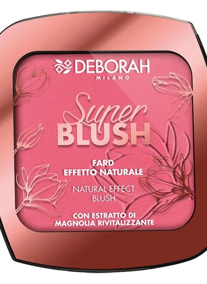 DEBORAH MILANO SUPER BLUSH NO.03 Brick Pink 