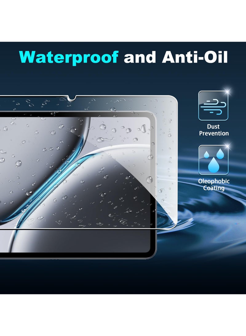 [2 Pack ] Screen Protector Designed for OnePlus Pad 2 12.1 Inch Tempered Glass Film HD Clear Anti-Scratch Bubble Free - Image 3