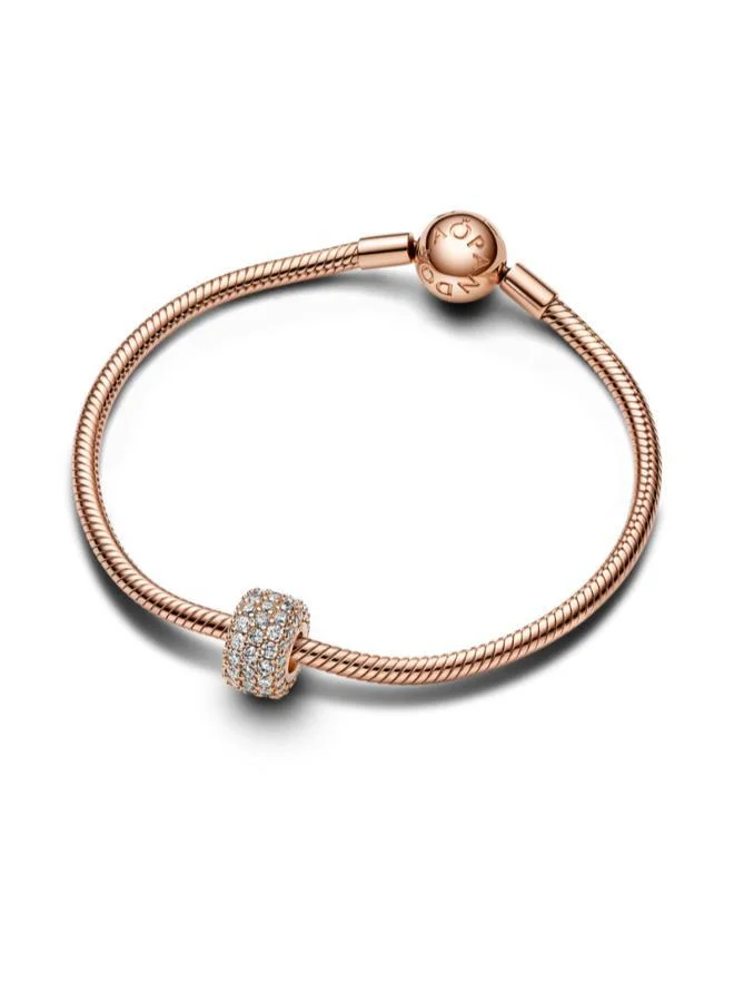 Pandora  Sparkling Pavé Triple-row Charm for Women | Best Price UAE