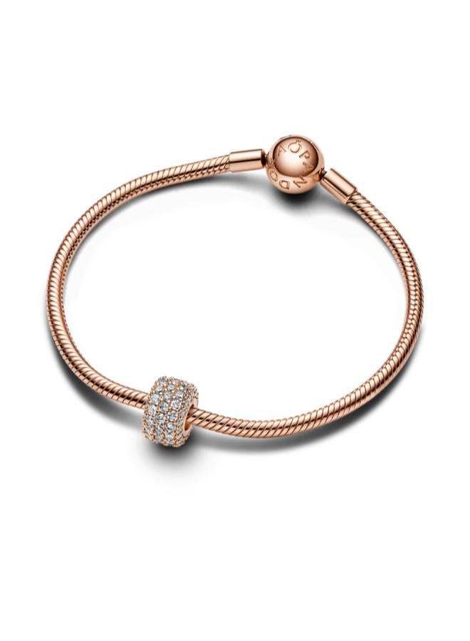 PANDORA Sparkling Pavé Triple-row Charm - Image 3