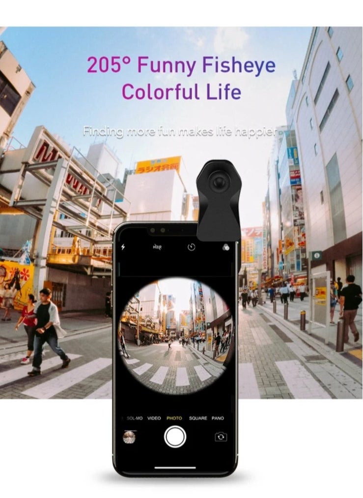 APEXEL APEXEL 4 in 1 Optic HD Phone Camera Lens Kit Telephoto Zoom Monocular Telescope 22X Lens + Macro Wide Fisheye With Remote Tripod  - Image 5
