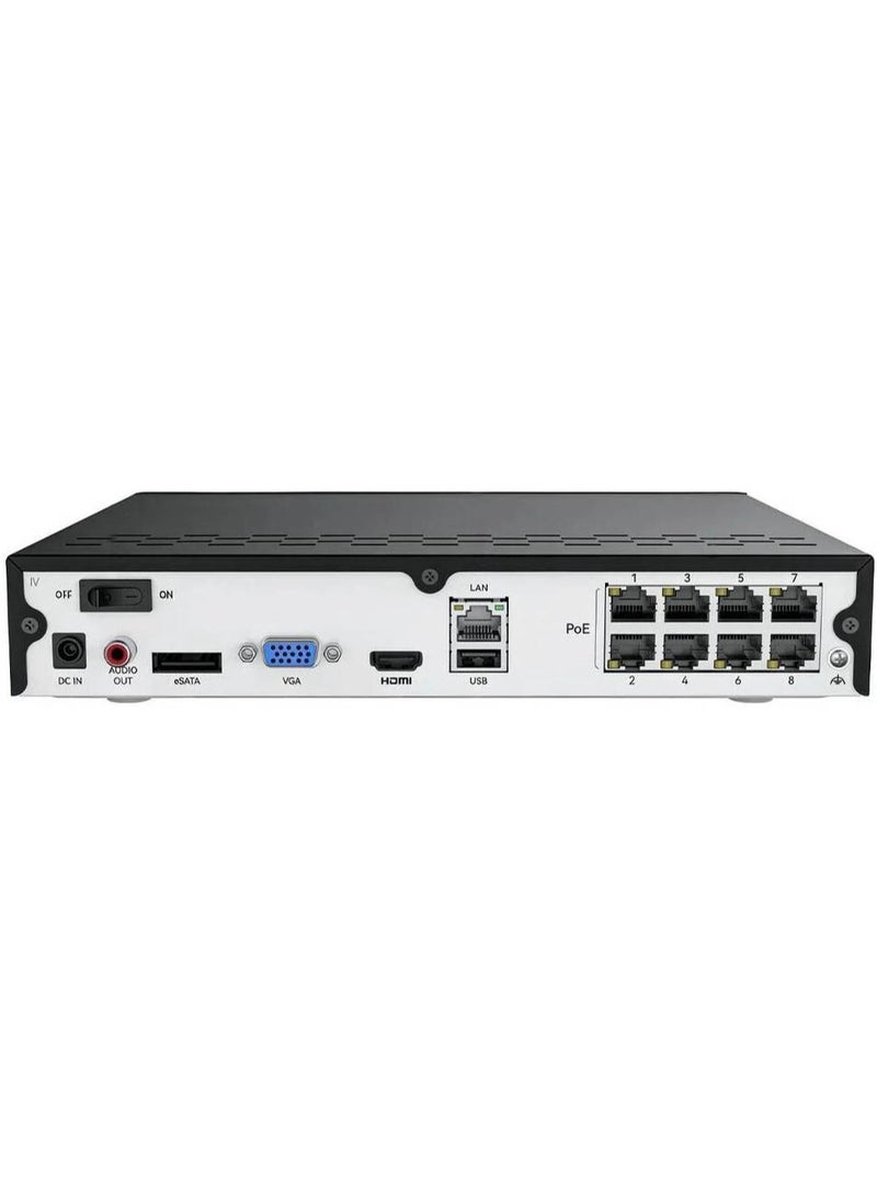 reolink 8CH 16MP NVR Video Recorder, Up to 32TB Storage, HDMI & VGA Output, RP-PN8 PN02-8-NHD, 8-Channel Ultra HD CCTV Surveillance System (HDD not included) - Image 2