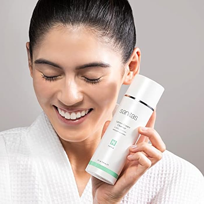 Sanitas Skincare Lemon Cream Cleanser, Enriching Cleanser, Vitamin C, Vitamin E, Jojoba Oil, 5 Ounces - Image 4