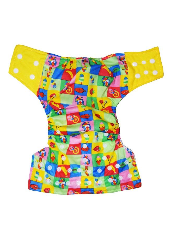 BabyMoon (Set Of 31 Cloth Diaper With 2 5Layesr Bamboo Insert) Premium Adjustable Reusable Washable Cloth Diaper For Baby - Image 4